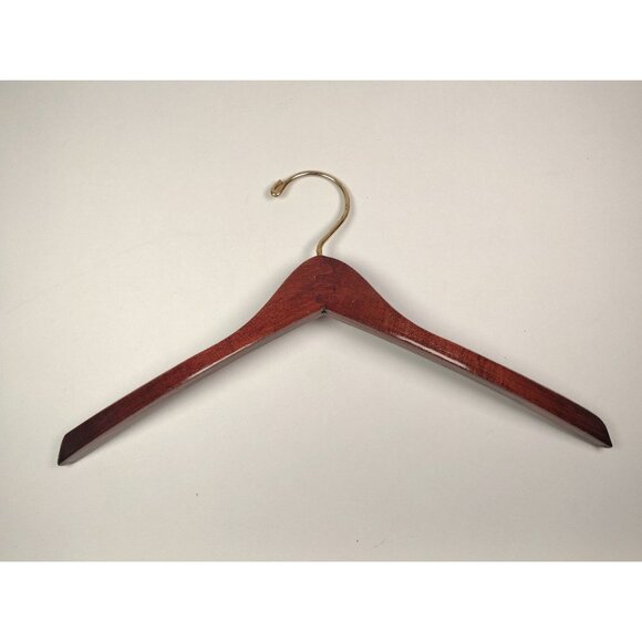 Single Wooden Wilkes Bashford Shirt Hanger Only Made in USA - Picture 2 of 3